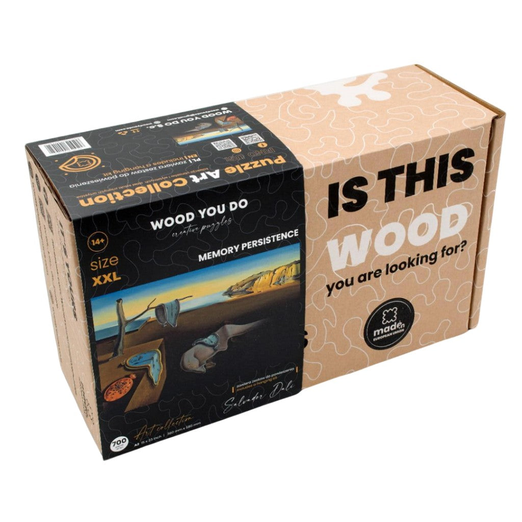 TRWAŁOŚĆ PAMIĘCI Salvador Dali | Puzzle drewniane | WOOD YOU DO