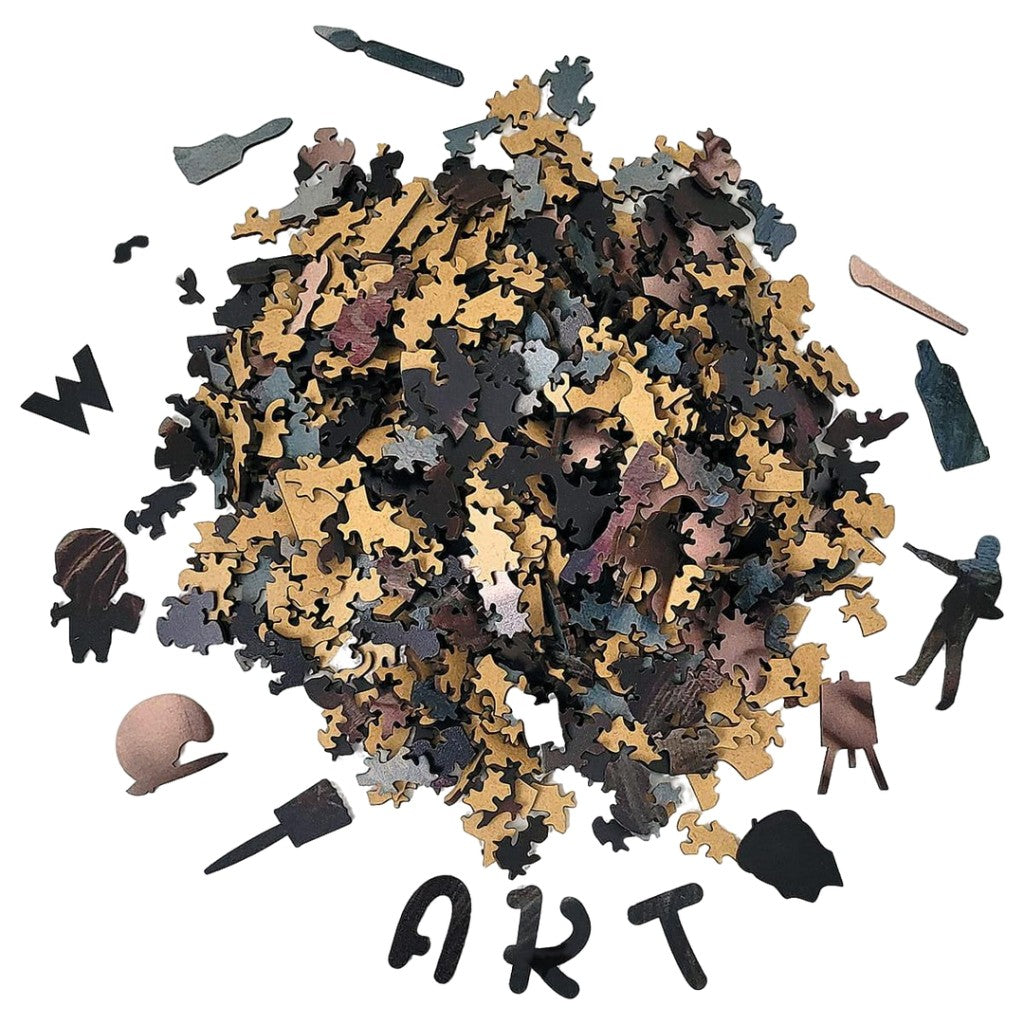 TRWAŁOŚĆ PAMIĘCI Salvador Dali | Puzzle drewniane | WOOD YOU DO