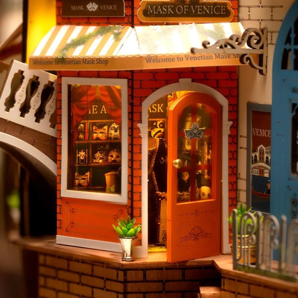Romantyczna Wenecja | Book Nook | ROBOTIME