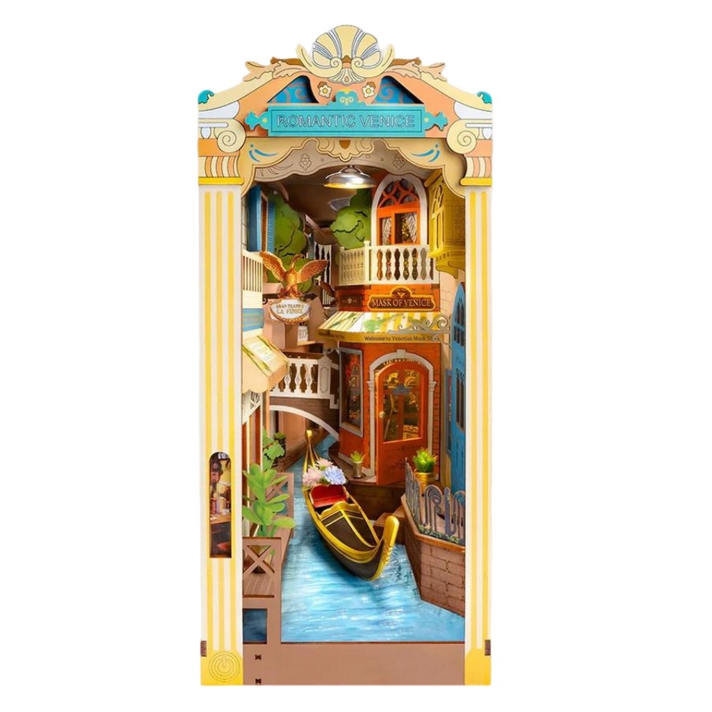 Romantyczna Wenecja | Book Nook | ROBOTIME