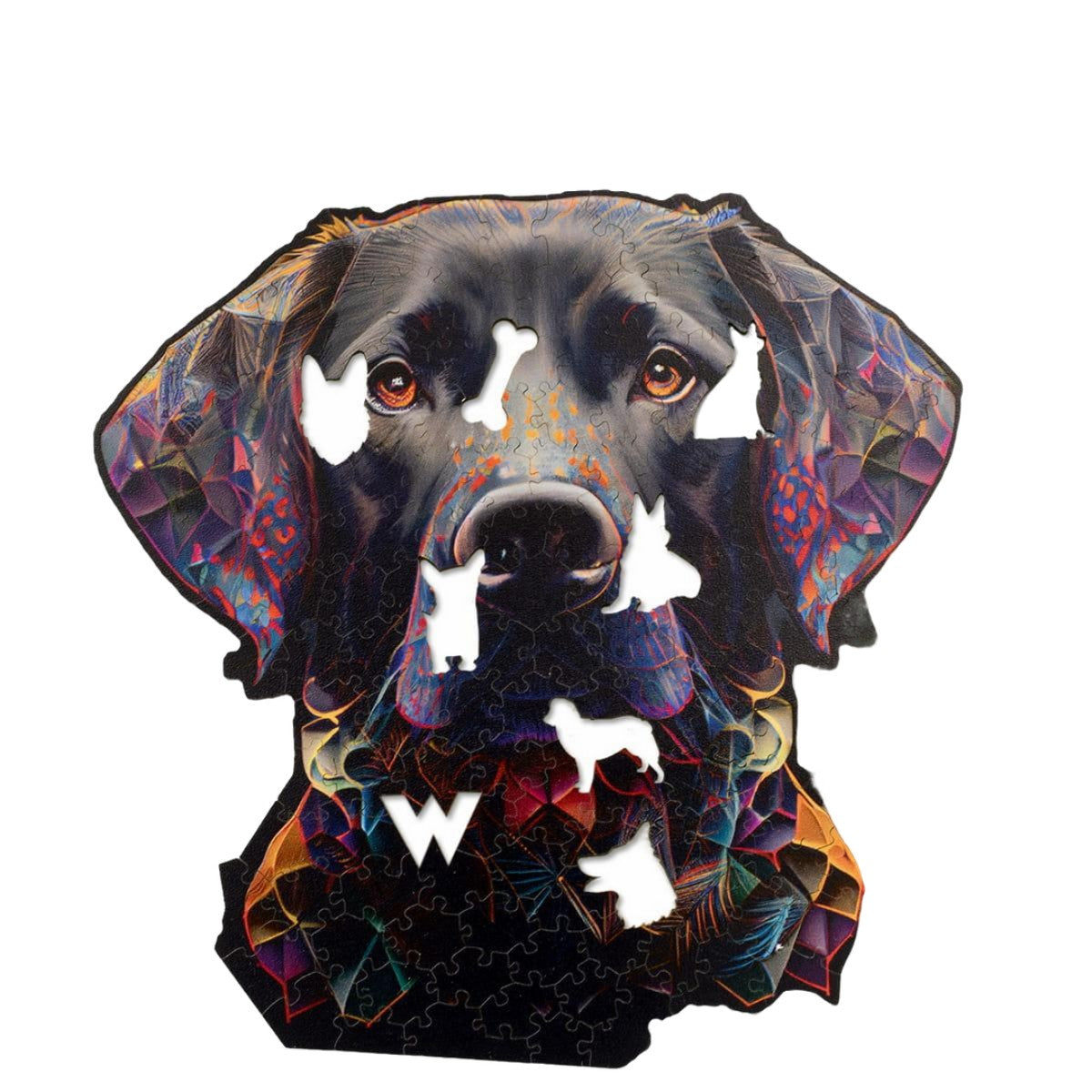Przyjazny Labrador | Puzzle drewniane | WOOD YOU DO