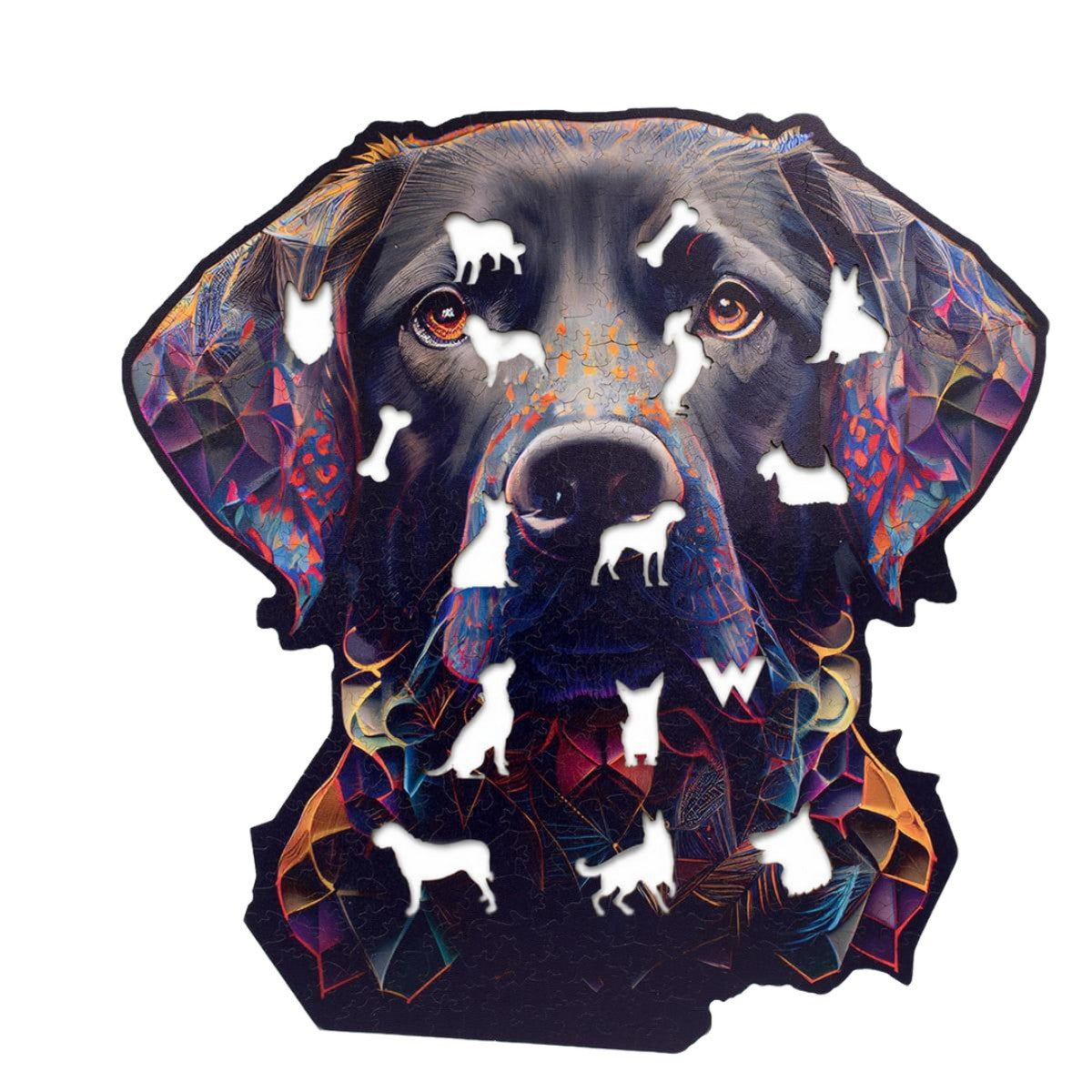 Przyjazny Labrador | Puzzle drewniane | WOOD YOU DO