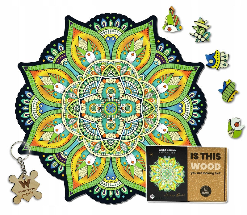 Harmony Mandala | Puzzle drewniane | WOOD YOU DO