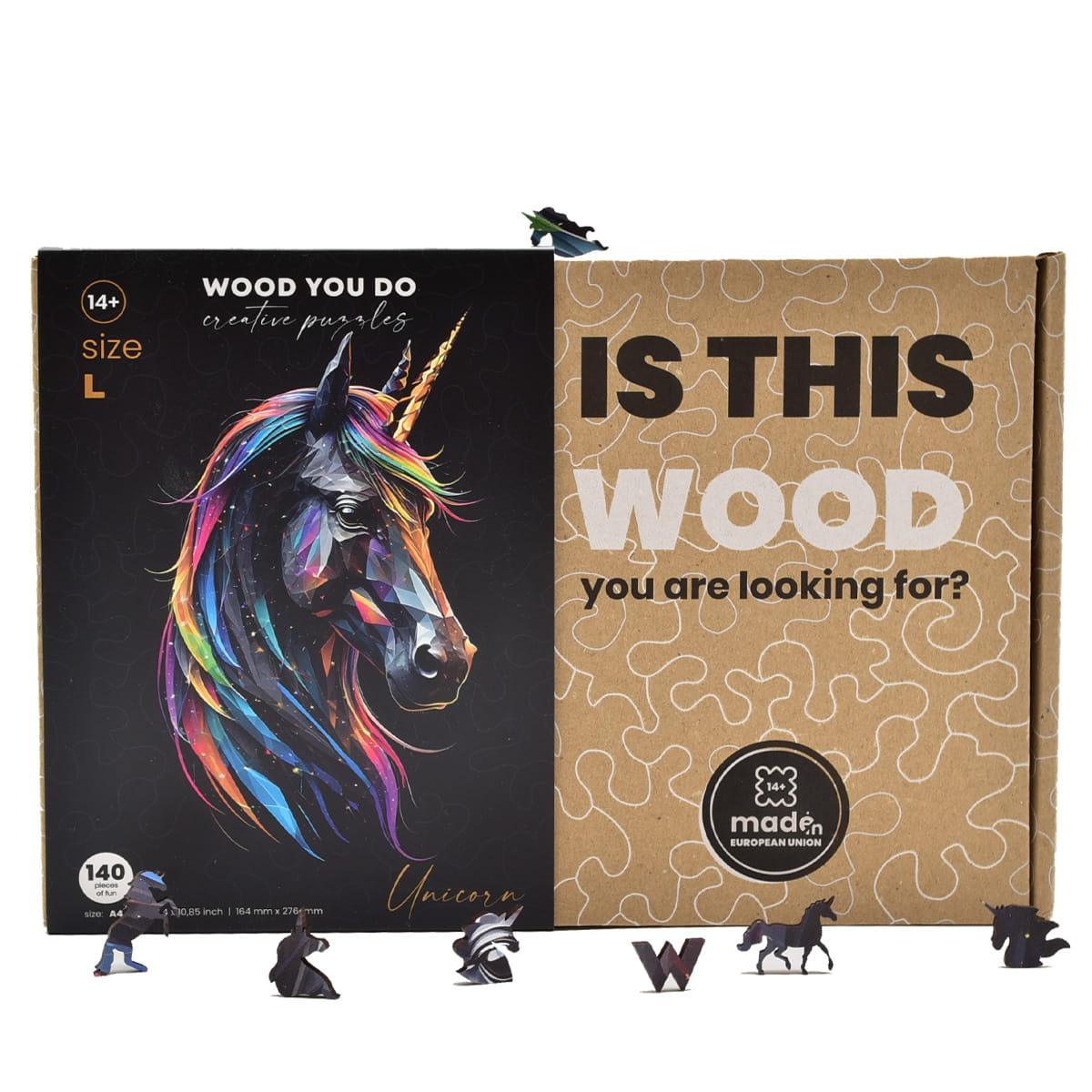 Magiczny Jednorożec | WOOD YOU DO - Wooden Toys World