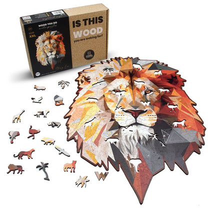 Strong Lion | WOOD YOU DO - Wooden Toys World