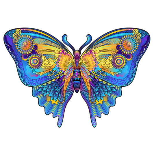 Motyl – drewniane puzzle ADAWOO, ujęcie produktu 1