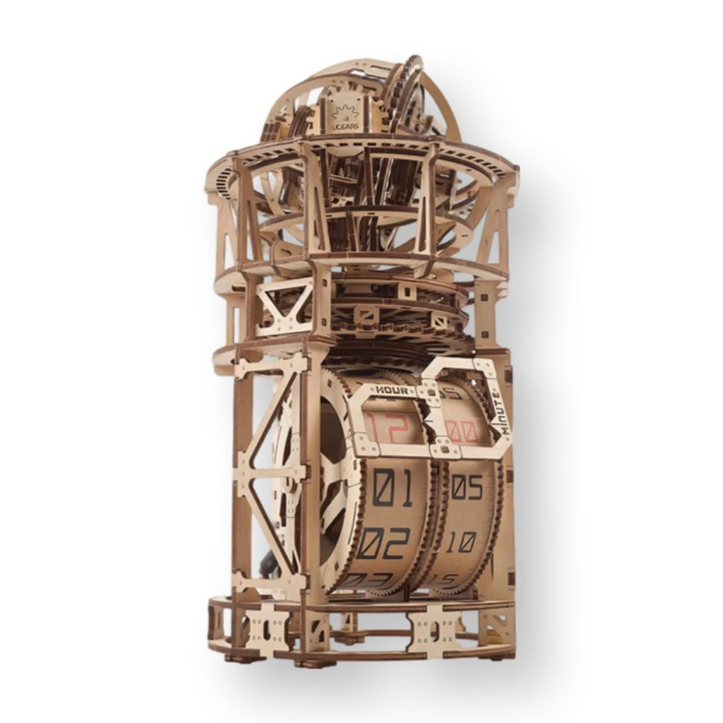 Sky Watcher - zegar z Tourbillonem | UGEARS