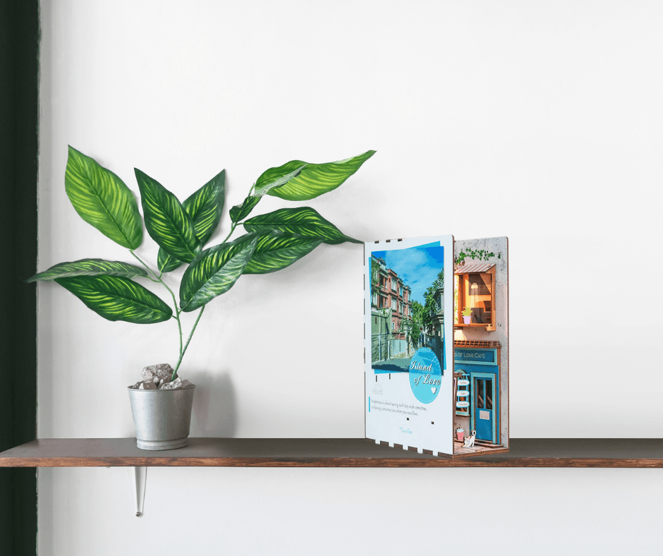 Wyspa Miłości Book Nook | Tonecheer - Wooden Toys World