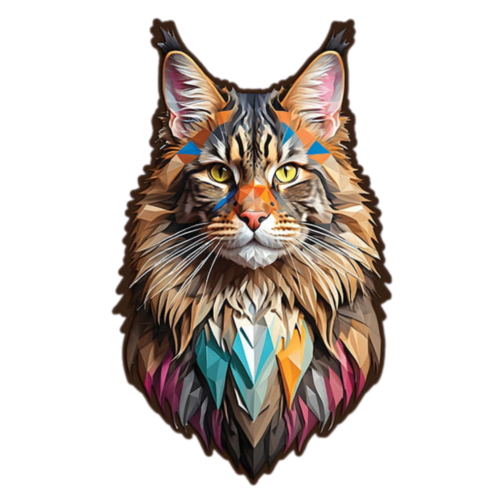 Kot Maine Coon | WOOD YOU DO