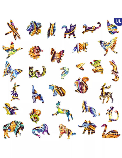 Mandala Doskonała harmonia – drewniane puzzle ADAWOO, ujęcie produktu 6