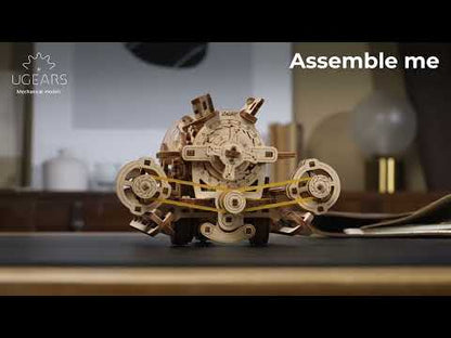 Steampunkowa łódź podwodna | UGEARS