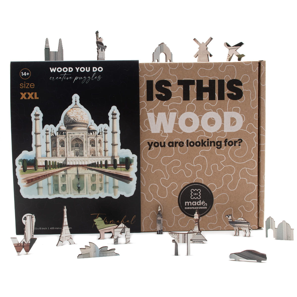 Tadż Mahal | Puzzle drewniane | WOOD YOU DO