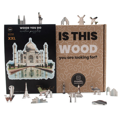 Tadż Mahal | Puzzle drewniane | WOOD YOU DO