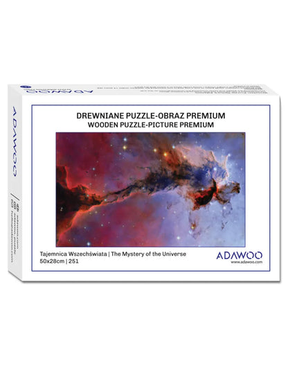 Tajemnica Wszechświata – drewniane puzzle ADAWOO, ujęcie produktu 8